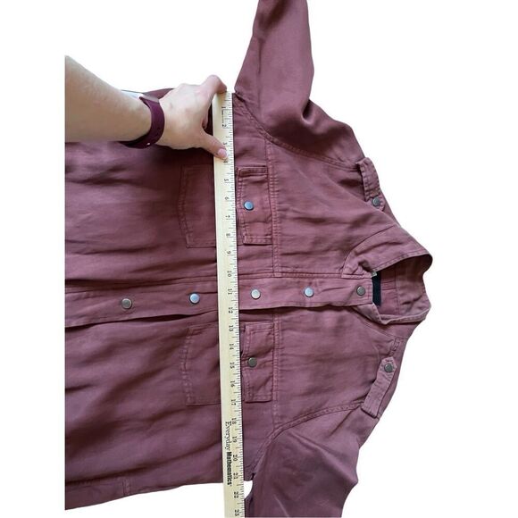 Rails Collins Jacket Brick Brown size M Utility Full zip - Picture 8 of 16